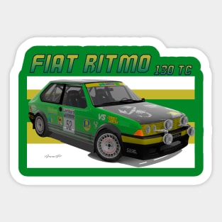 Abarth Fiat Ritmo 130 TC Sticker